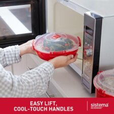 Sistema Mikrowellendose MICROWAVE 1,29 Liter rot