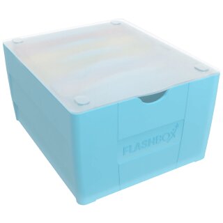 Oxford Lernkartei "Flashbox" pastellblau unbestückt