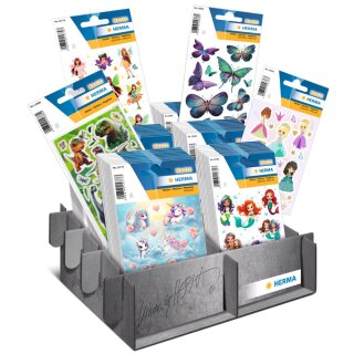 HERMA Sticker MAGIC Märchenwelt Theken-Display 60 Kleinpackungen