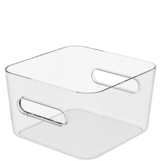 smartstore Aufbewahrungsbox COMPACT SQUARE M transparent