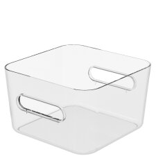 smartstore Aufbewahrungsbox COMPACT SQUARE M transparent