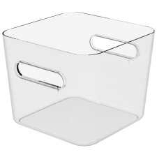 smartstore Aufbewahrungsbox COMPACT SQUARE L transparent