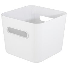 smartstore Aufbewahrungsbox COMPACT SQUARE L weiß