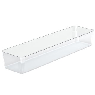 smartstore Schubladeneinsatz COMPACT SORT 400 x 100 mm transparent