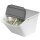 smartstore Aufbewahrungs-/Recyclingbehälter Stack-it M 37 L grau / weiß