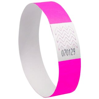 AVERY Eventbänder/Einlassbänder 256 x 19 mm neonpink 500 Stück