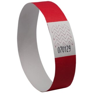 AVERY Eventbänder/Einlassbänder 256 x 19 mm neonrot 500 Stück