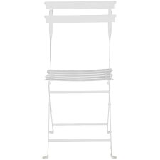 PAPERFLOW Outdoor-Klappstuhl EDEN 2er Set weiß