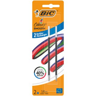 BIC Kugelschreiber-Mine 4 Colours Smooth blau S