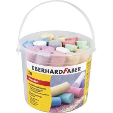 EBERHARD FABER Straßenmalkreide 20er Kunststoffeimer