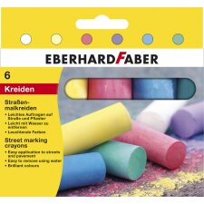 EBERHARD FABER Straßenmalkreide 6er Kartonetui