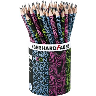 EBERHARD FABER Bleistift NEON HB 72er Köcher