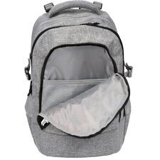 EBERHARD FABER Schulrucksack X-Style grau/schwarz