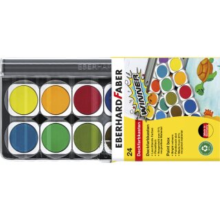 EBERHARD FABER Deckfarbkasten WINNER 24er Farben