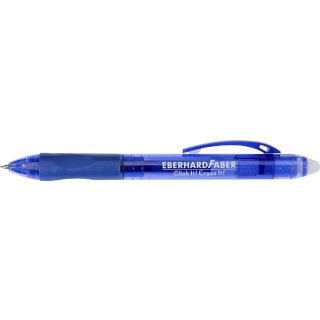 EBERHARD FABER Gelschreiber Click it! Erase it! blau