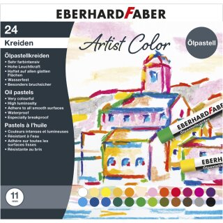 EBERHARD FABER Ölpastellkreide Artist Color 24er Kartonetui