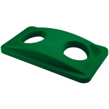 Rubbermaid Deckel Slim Jim für Flaschen grün