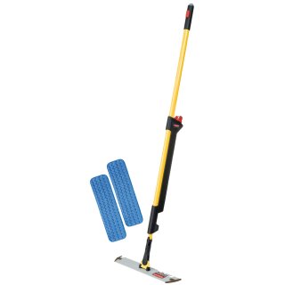 Rubbermaid Bodenreinigungssystem Pulse Flachmoppset inkl. 2 Mopps
