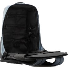 BESTLIFE Travelsafe Notebook-Rucksack NEOTON 2.0 blau / anthrazit