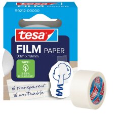 tesa Film PAPER transparent 19 mm x 33 m