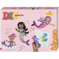 Hama Bügelperlen midi "Meerjungfrauen"...