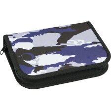 EBERHARD FABER Schüleretui Camouflage grau 32-teilig