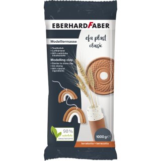 EBERHARD FABER Modelliermasse EFA Plast classic terrakotta 1.000 g