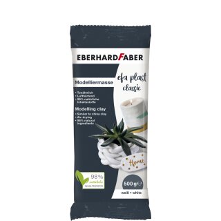 EBERHARD FABER Modelliermasse EFA Plast classic weiß 500 g