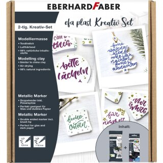 EBERHARD FABER Modelliermasse-Set EFA Plast Kreativ-Set