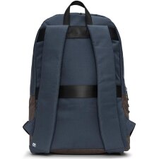 BESTLIFE Urban Notebook-Rucksack COL SKATE blau/beige/braun