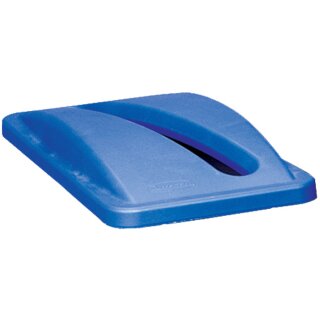 Rubbermaid Deckel Slim Jim für Papier blau