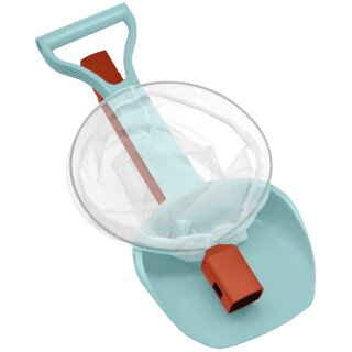 SCHILDKRÖT 2in1 Beachtoy-Set rot / blau