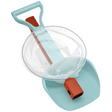 SCHILDKRÖT 2in1 Beachtoy-Set rot / blau