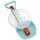 SCHILDKRÖT 2in1 Beachtoy-Set rot / blau