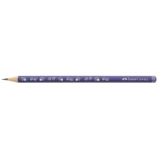 FABER-CASTELL Bleistift Dino Härtegrad: HB blau