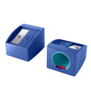 FABER-CASTELL Einzelspitzer Grippy blau