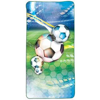 ROTH Kinder-Badetuch "Fußball" 600 x 1.200 mm