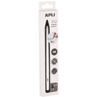 APLI Ewiger Bleistift Infinity weiß