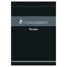 CONQUERANT SEPT Notizblock Direction mit Klammerheftung...