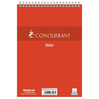 CONQUERANT SEPT Steno-Block liniert 148 x 210 mm 90 Blatt