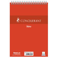 CONQUERANT SEPT Steno-Block liniert 148 x 210 mm 90 Blatt