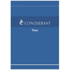 CONQUERANT SEPT Notizblock Notes kariert DIN A5 100 Blatt