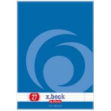 herlitz Schulblock x.book DIN A4 Lineatur 27 / liniert 50...