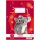 herlitz Schulheft x.book DIN A4 Lineatur 7 / kariert