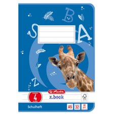 herlitz Schulheft x.book DIN A5 Lineatur 4 / liniert 32...
