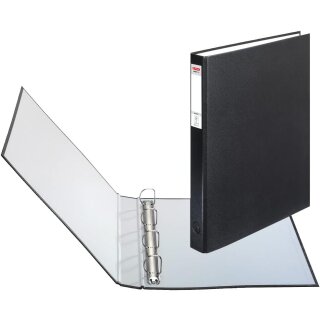 herlitz Ringbuch maX.file protect A4 4-Ring-Mechanik schwarz