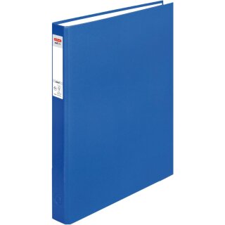 herlitz Ringbuch maX.file protect A4 2-Ring-Mechanik blau