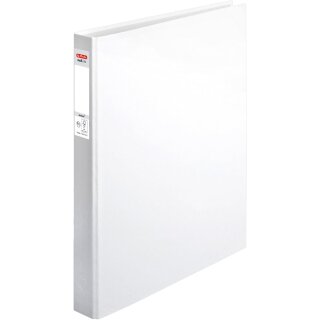 herlitz Ringbuch maX.file protect A4 2-Ring-Mechanik weiß