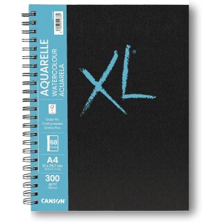 CANSON Skizzenbuch XL BOOK AQUARELLE DIN A4 34 Blatt