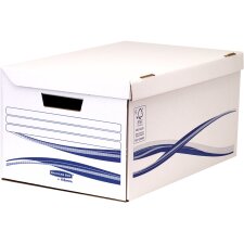 Fellowes BANKERS BOX Basic Archiv-Klappdeckelbox Maxi...